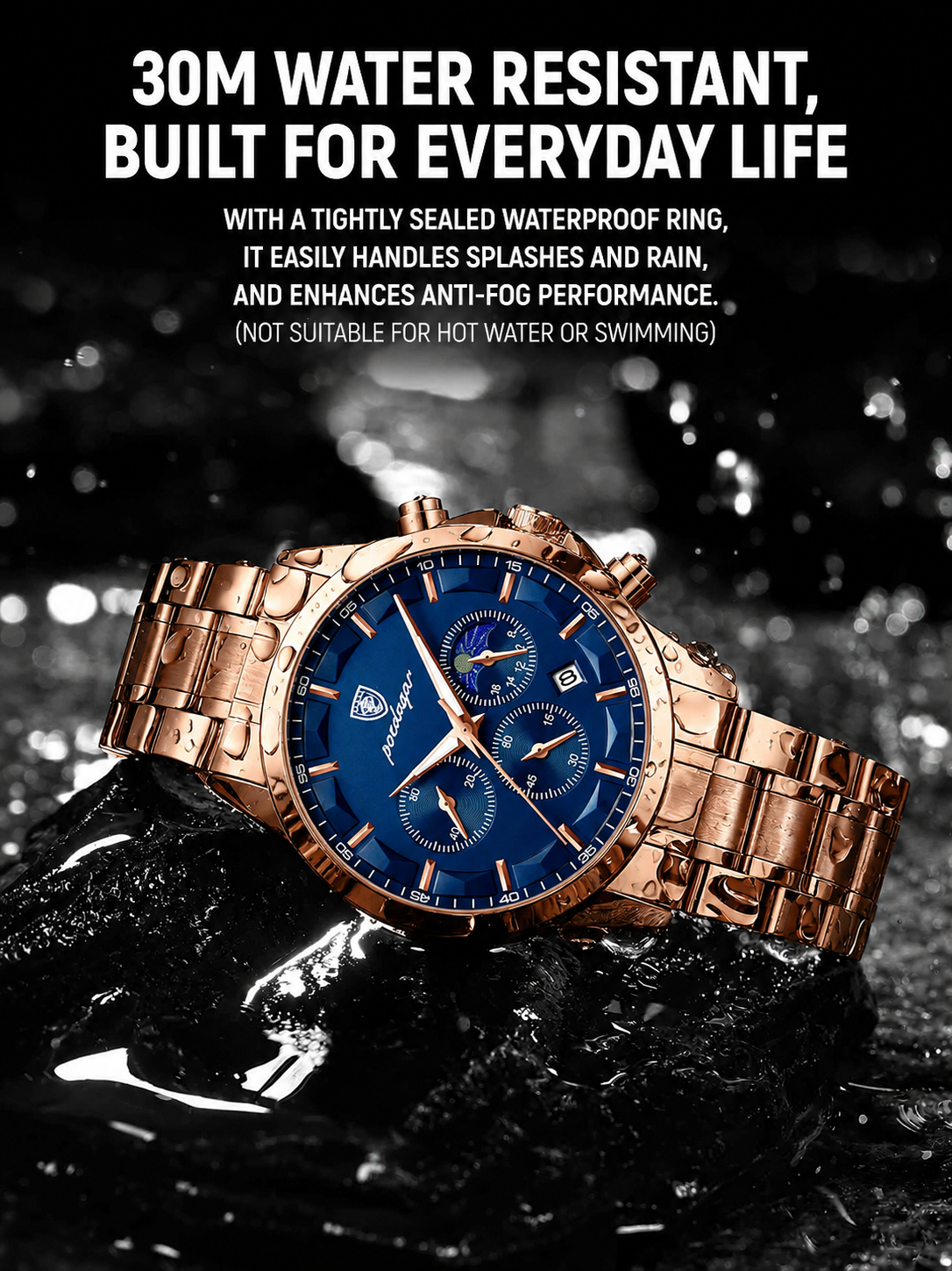 30M Water Resistant Built For Everyday Life
